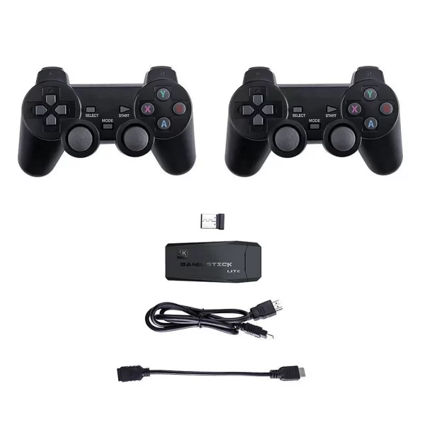 ESGOTADO ** Vídeo Game Stick Retrô Controle Sem Fio HDMI 3500 Jogos - Imagem 8
