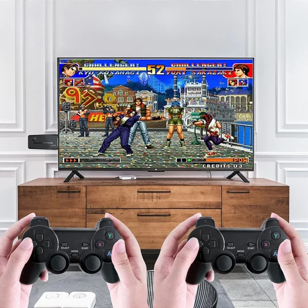 ESGOTADO ** Vídeo Game Stick Retrô Controle Sem Fio HDMI 3500 Jogos - Imagem 10
