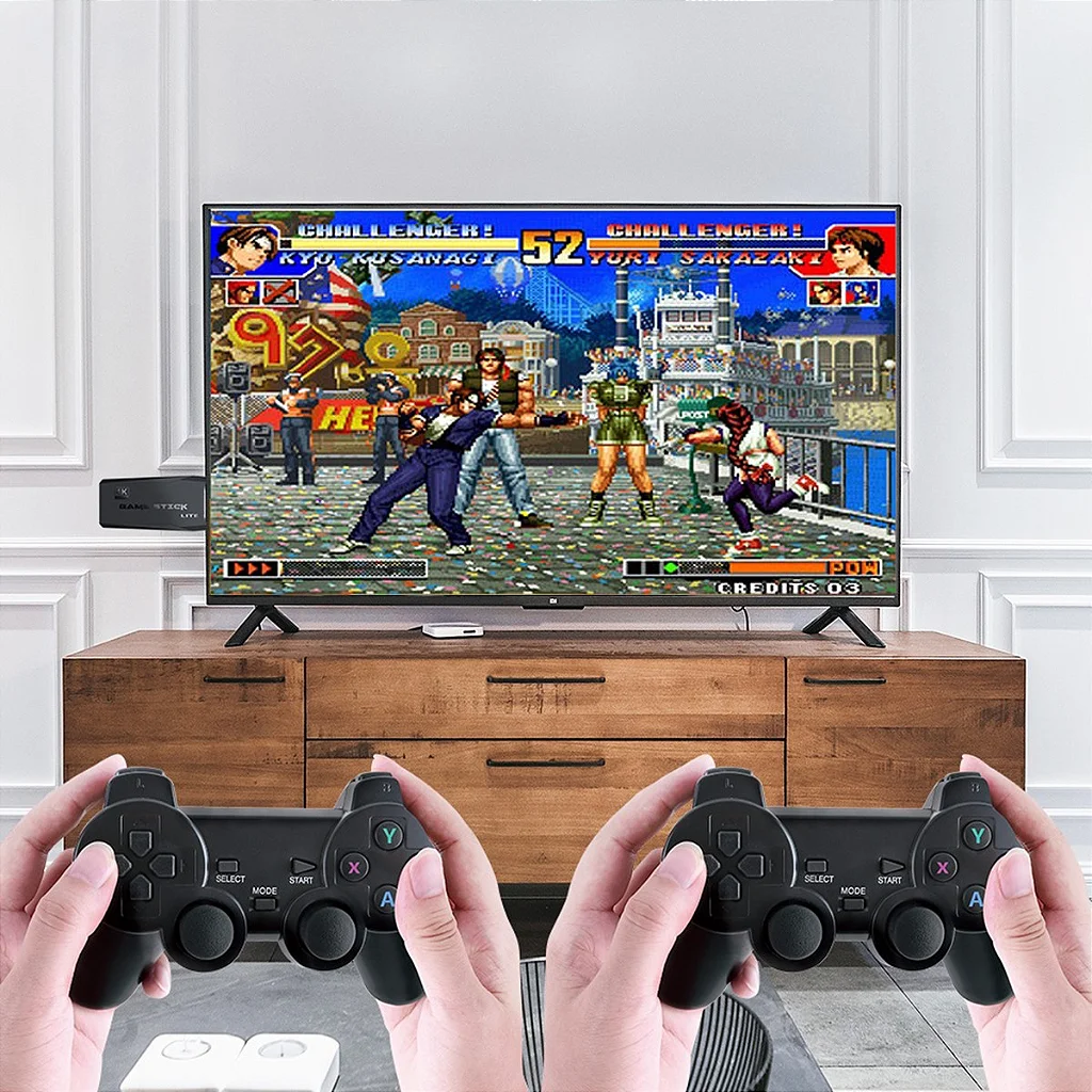 Vídeo Game Stick Retrô Controle Sem Fio HDMI 3500 Jogos – Promonanet a sua  loja de promoções na Internet