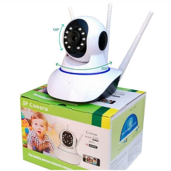 Câmera de Segurança W-Fi Wireless Visão Noturna - Alto falante e Microfone - Bivolt - Imagem 3